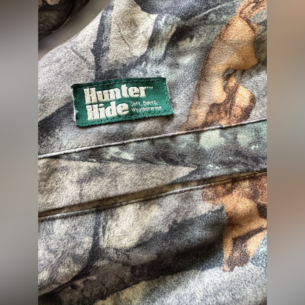 **Gamehide/Mossy Oak Break-Up Lined Camouflage Hunting Jacket Boy's Size L” - Picture 13 of 13